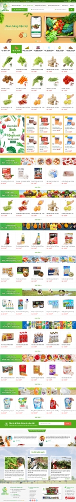 Mẫu TMDT Food